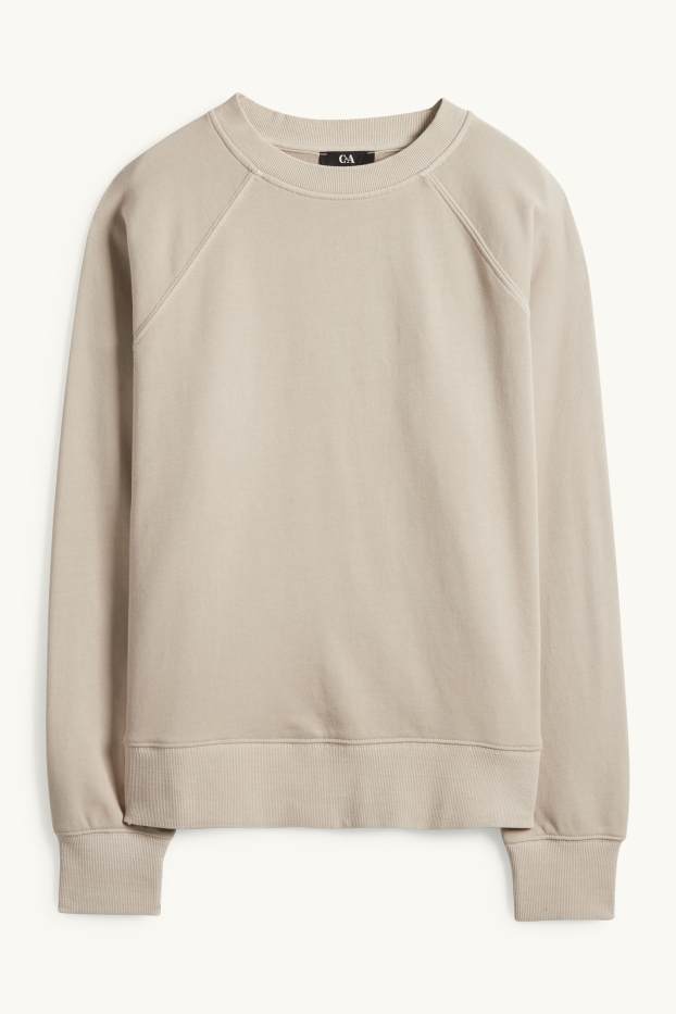 Dames - Sweatshirt - beige