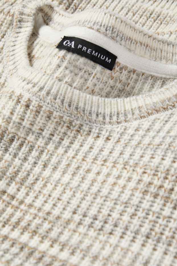 Nen - Jersei - de canalé - blanc trencat