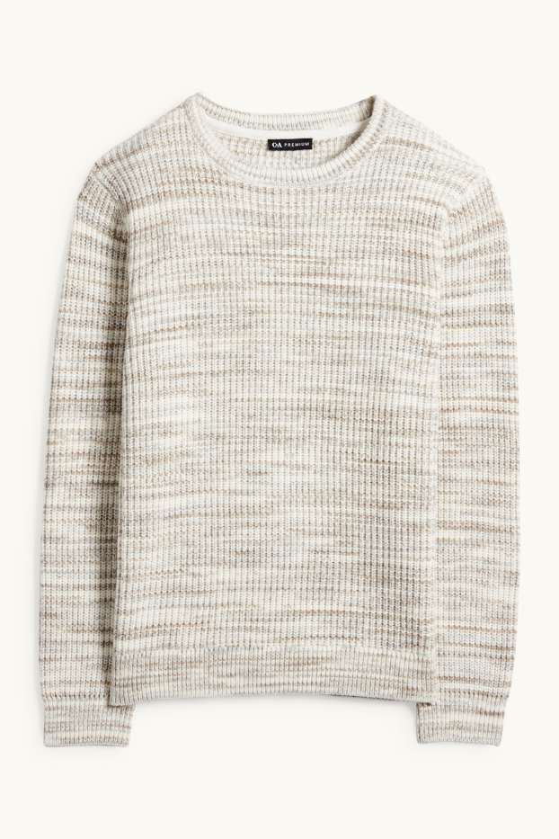 Nen - Jersei - de canalé - blanc trencat