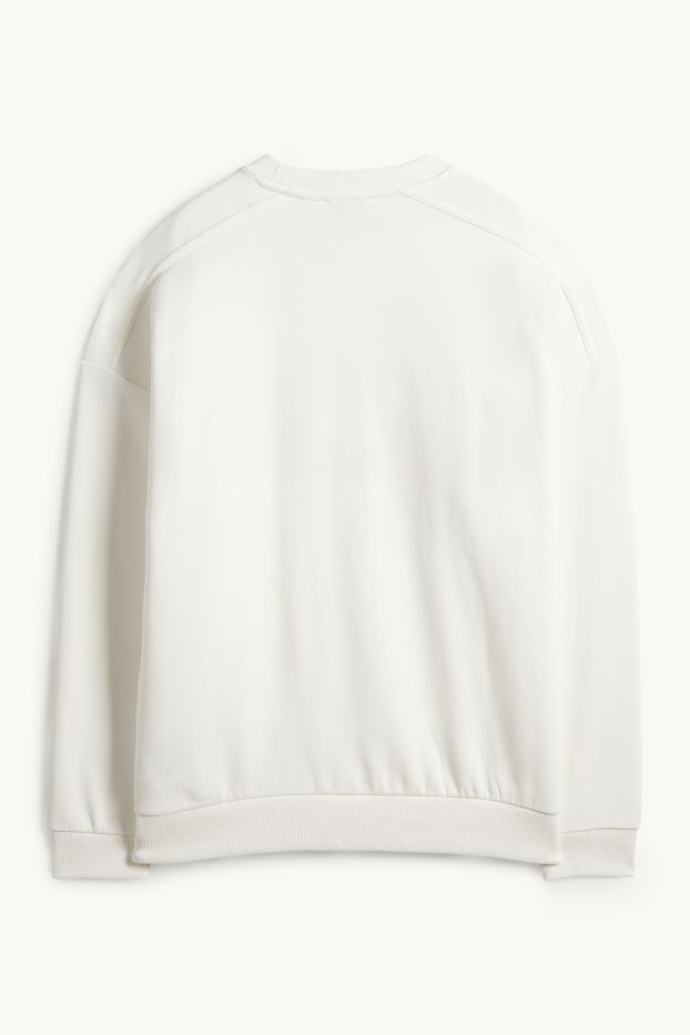 Damen - Sweatshirt - weiss