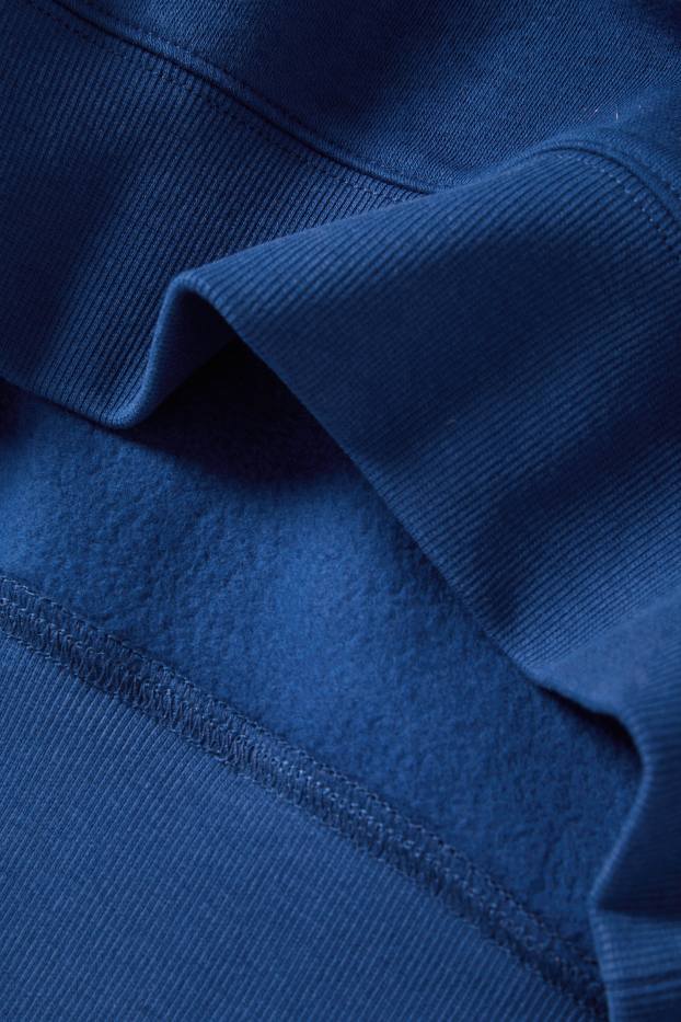 Pánské - Mikina - tmavomodrá