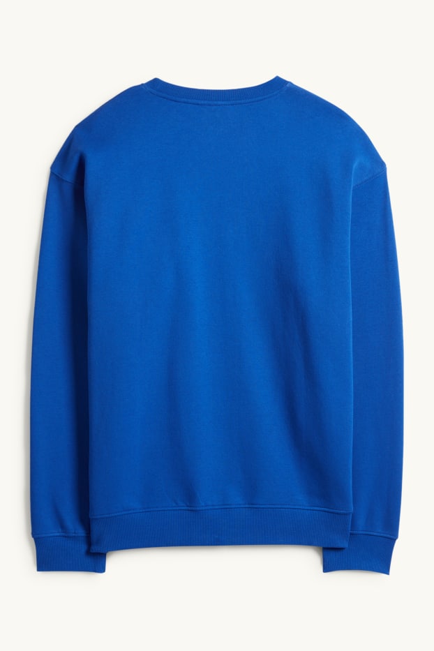 Heren - Oversized sweatshirt - blauw