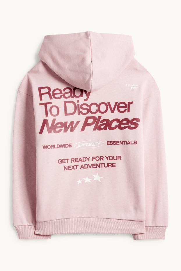 Kinder Mädchen - London - Hoodie - pink