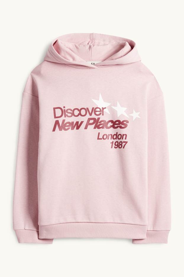 Kinder Mädchen - London - Hoodie - pink