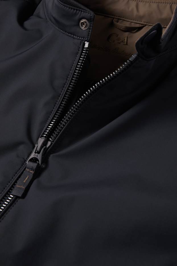 Heren - Blouson - gevoerd - waterafstotend - donkerblauw