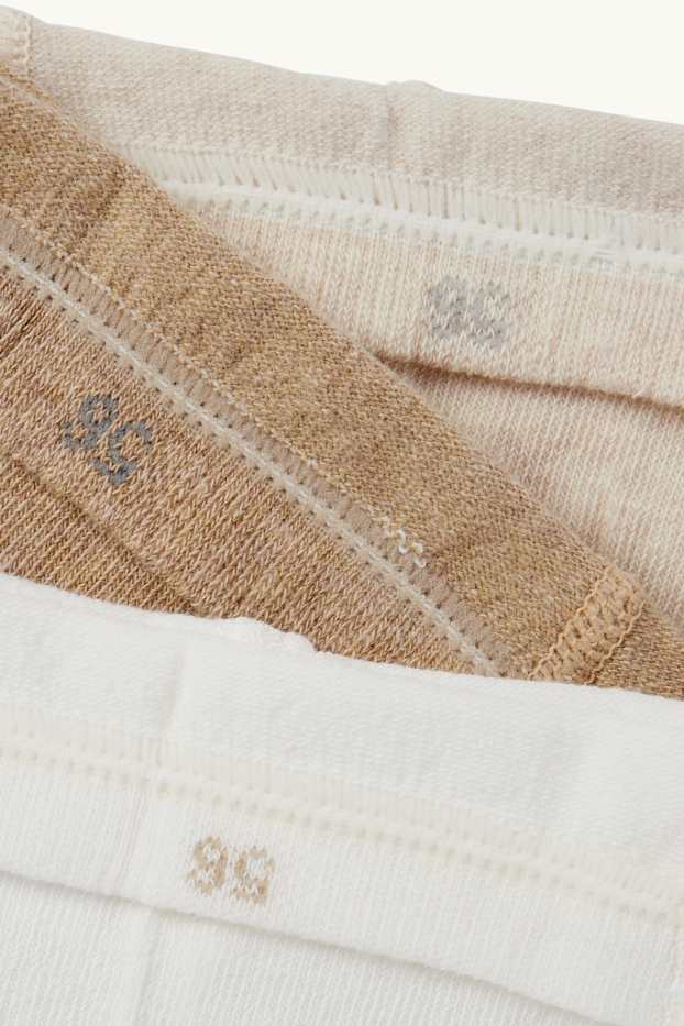 Nadó nena - Paquet de 3 - os de peluix - leotards per a nadó - beix clar