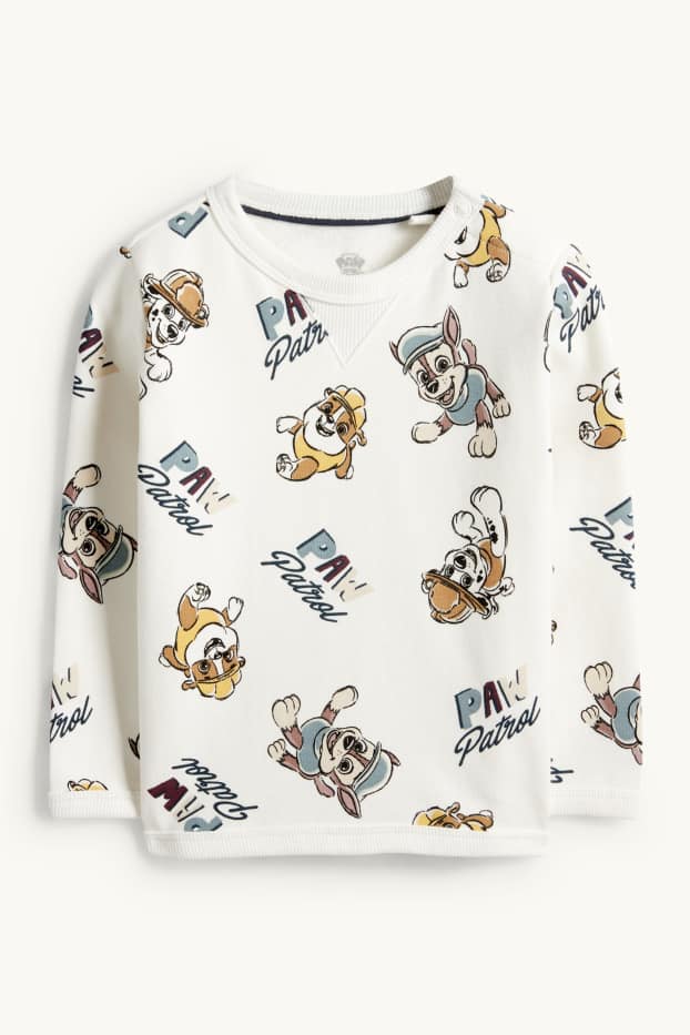 Miminka - chlapci - Tlapková patrola - Chase, Marshall, Rubble - outfit pro miminka - tmavomodrá / krémově bílá