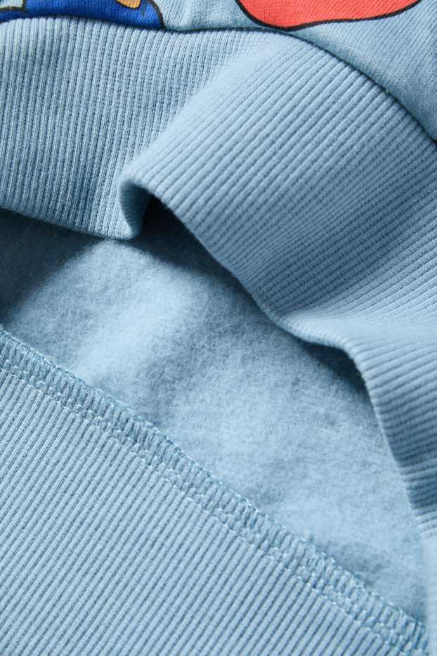 Enfants garçons - Lot de 2 - Sonic - sweat à capuche et sweat - bleu foncé