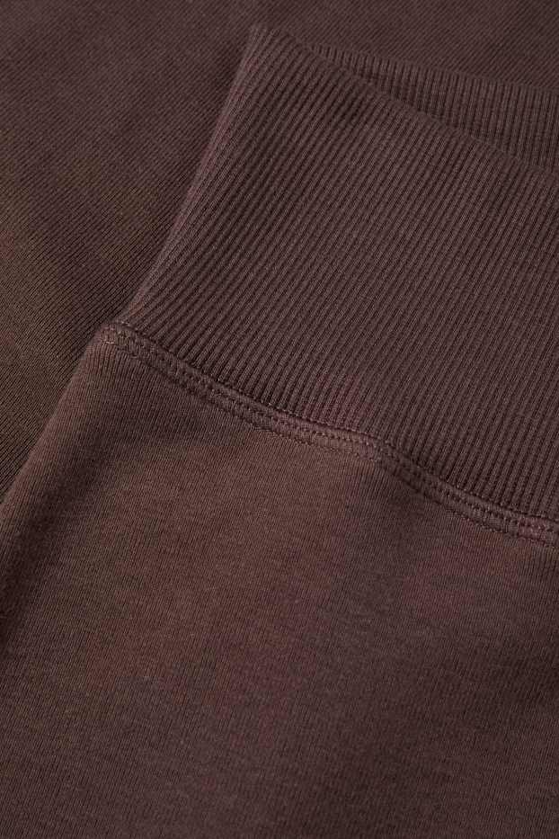 Dames - Flared legging - donkerbruin