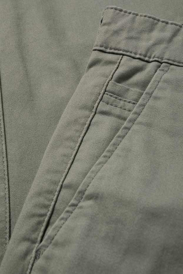Uomo - Pantaloni chino - slim fit - verde