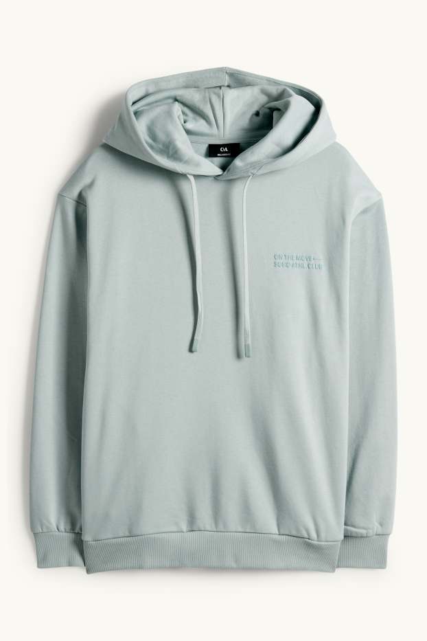 Heren - Hoodie - turquoise
