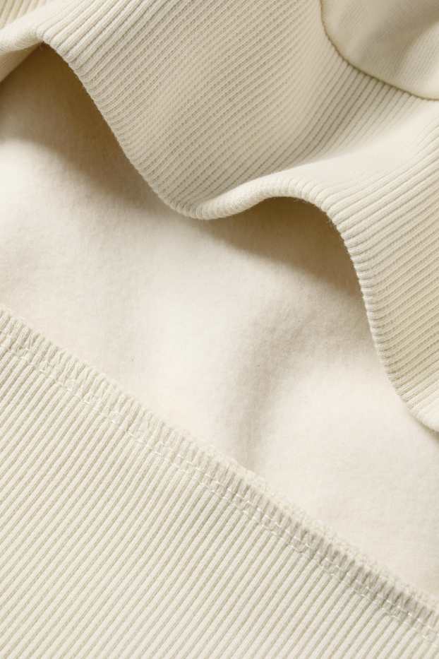 Heren - Hoodie - licht beige