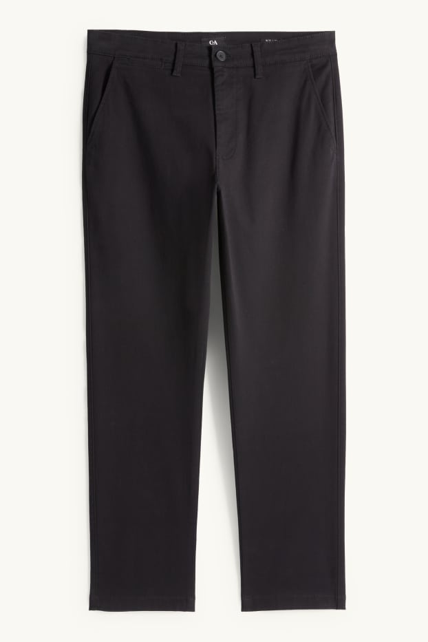 Herren - Chino - Regular Fit - schwarz