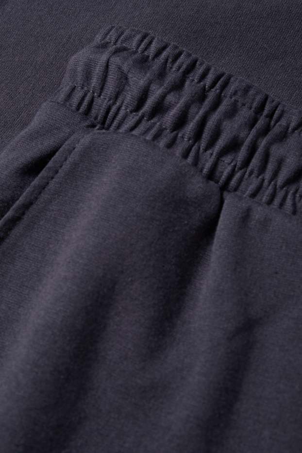 Uomo - Pantaloni sportivi cargo - blu scuro