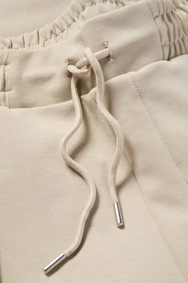 Men - Joggers - light beige