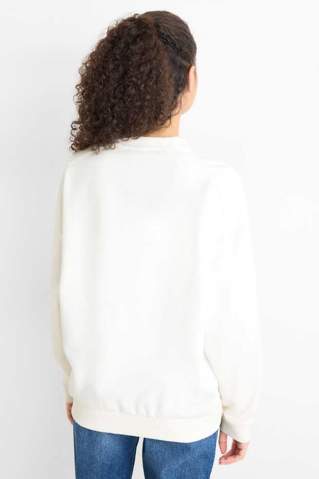 Damen - Sweatshirt - weiss