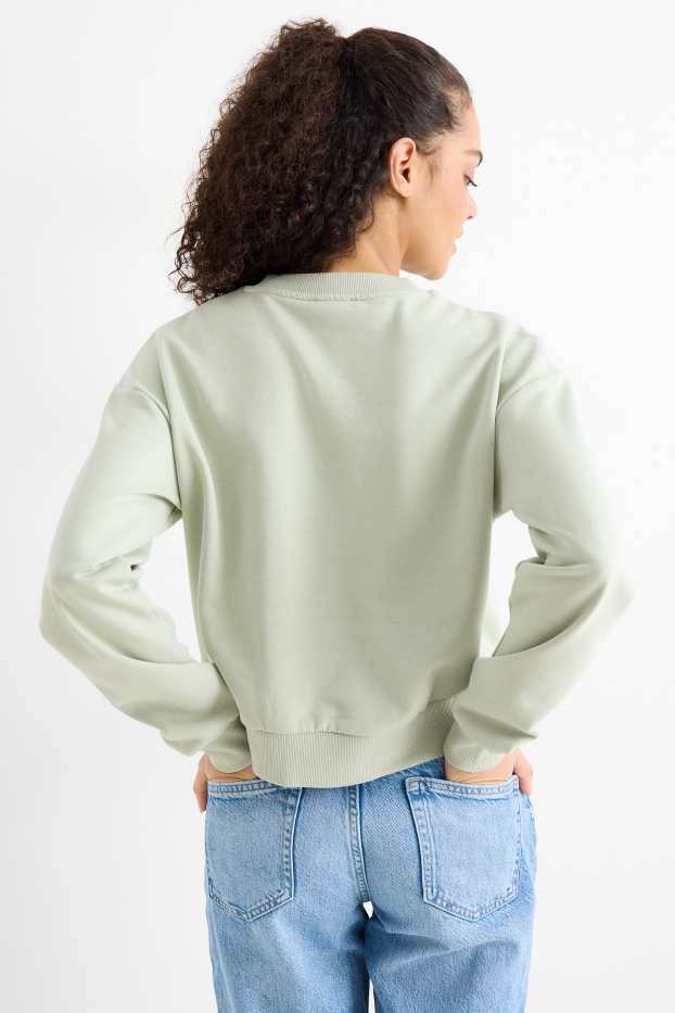 Damen - Sweatshirt - hellgrün