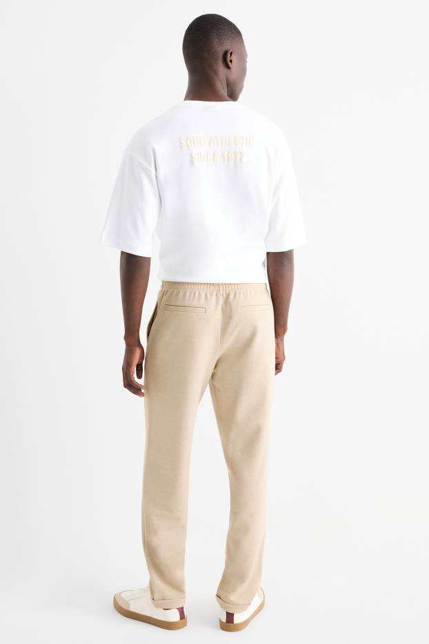 Hommes - Bas de jogging - beige