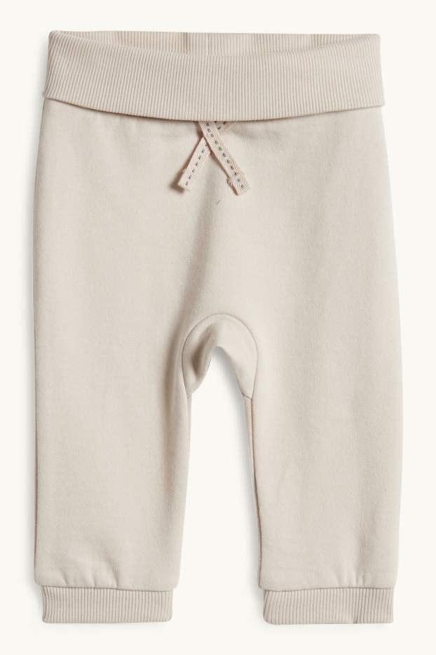 Neonati - Motivo dinosauro - completo per neonati - 3 pezzi - bianco crema