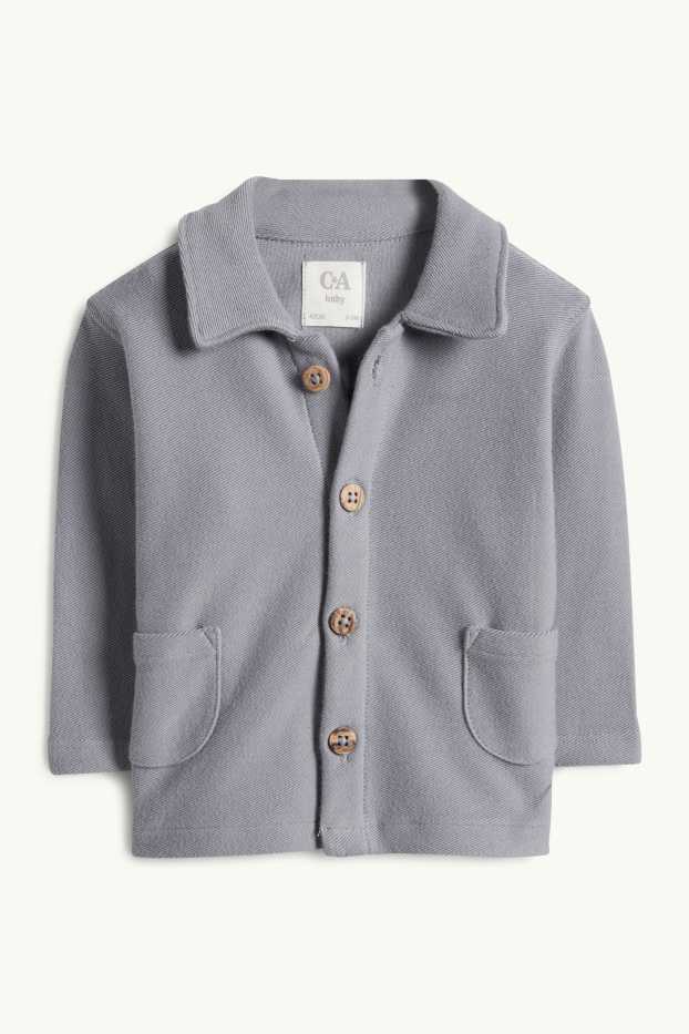 Neonati - Motivo dinosauro - completo per neonati - 3 pezzi - bianco crema