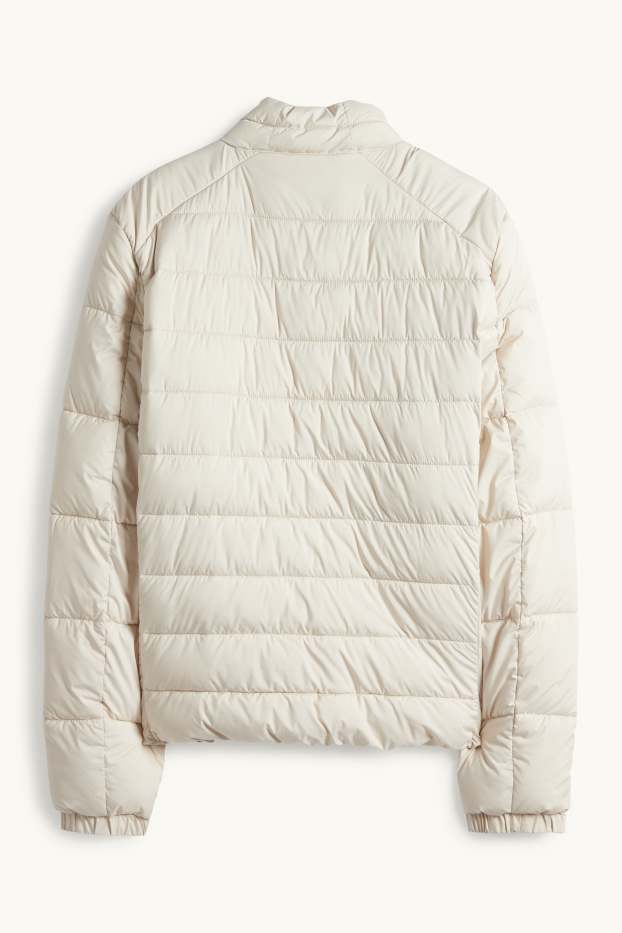 Bărbați - Jachetă matlasată - bej deschis