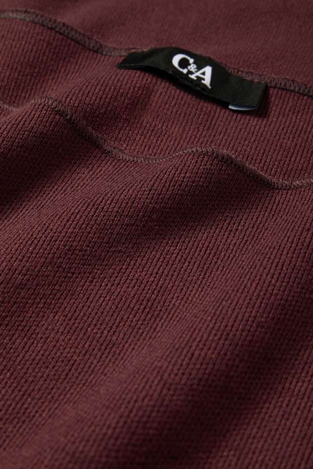 Dames - Longsleeve - regular fit - bordeaux