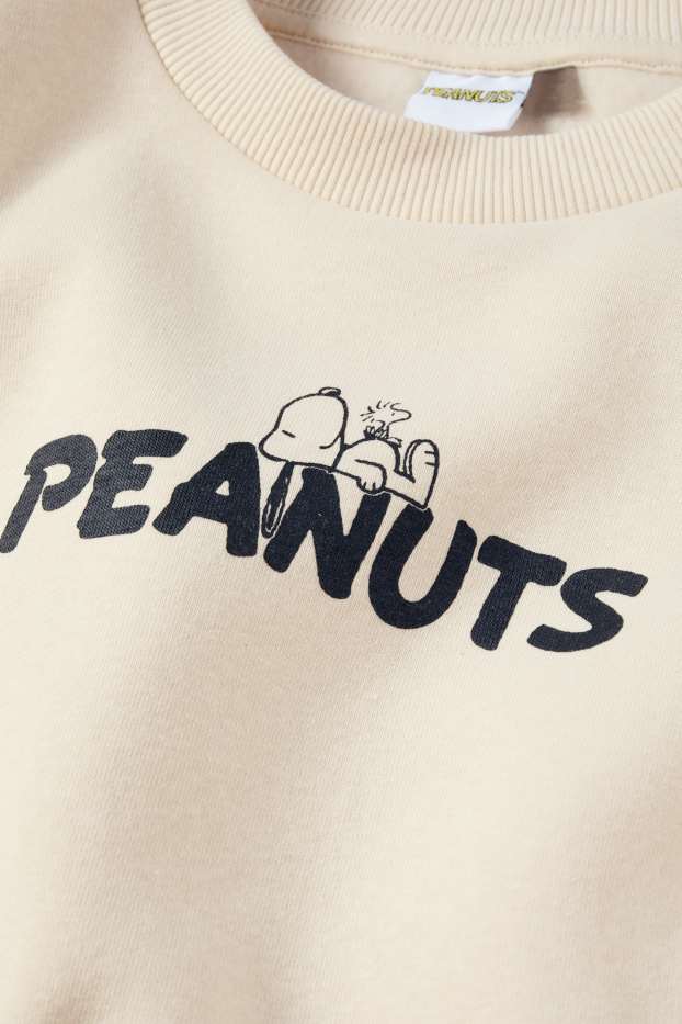 Women - Sweatshirt - Peanuts - light beige