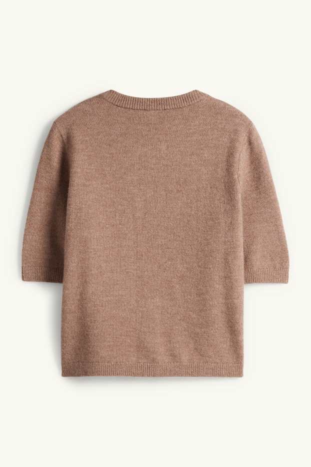 Women - Cardigan - light brown