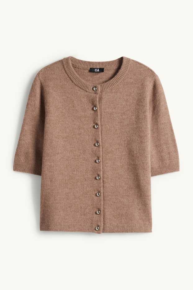 Women - Cardigan - light brown