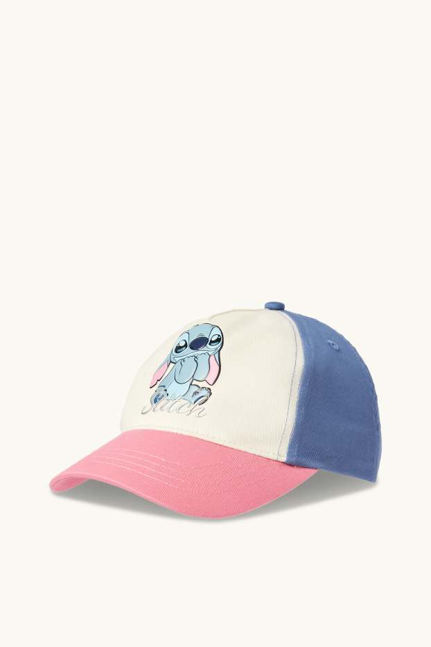 Kinder Mädchen - Lilo & Stitch - Baseballcap - pink