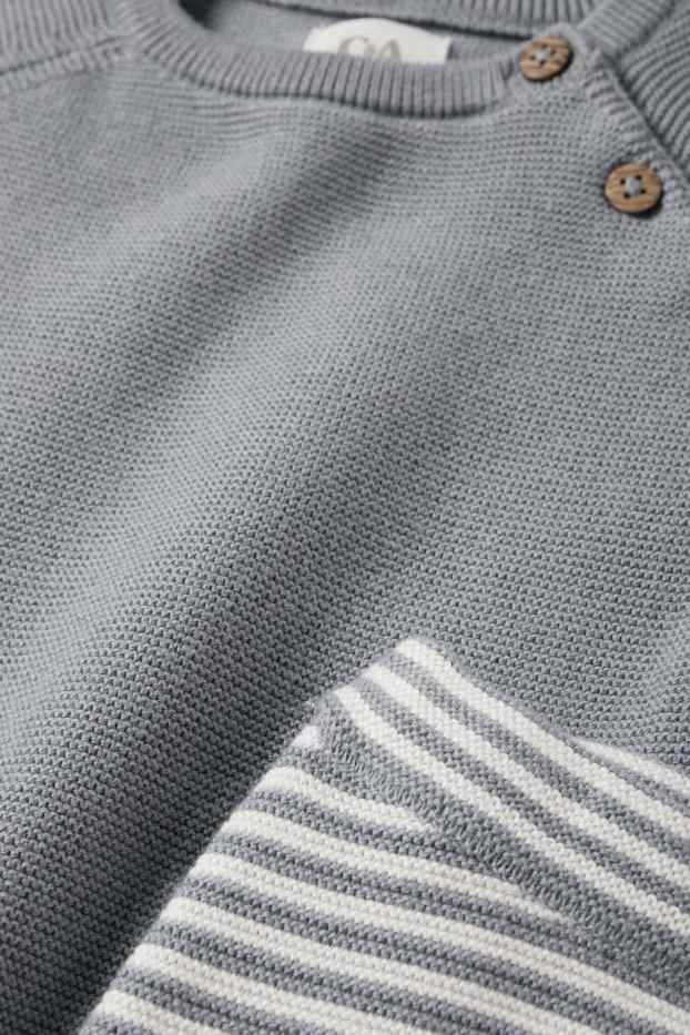 Baby Boys - Baby outfit - 2 piece - gray