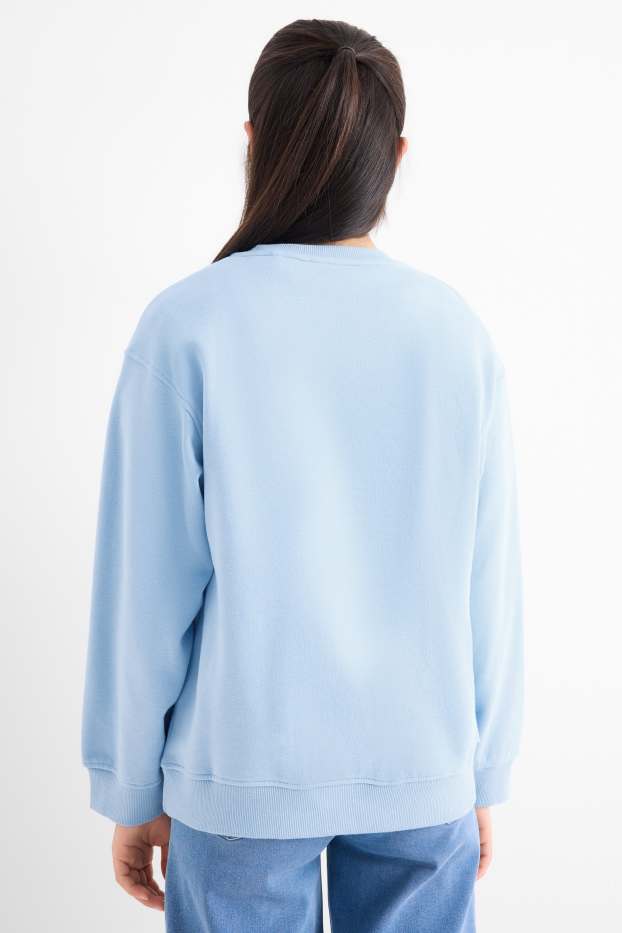 Bambine - Atlanta - felpa - azzurro