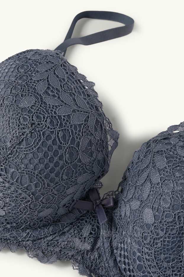 Femmes - Soutien-gorge avec armatures - FULL COVERAGE - ampliforme - gris