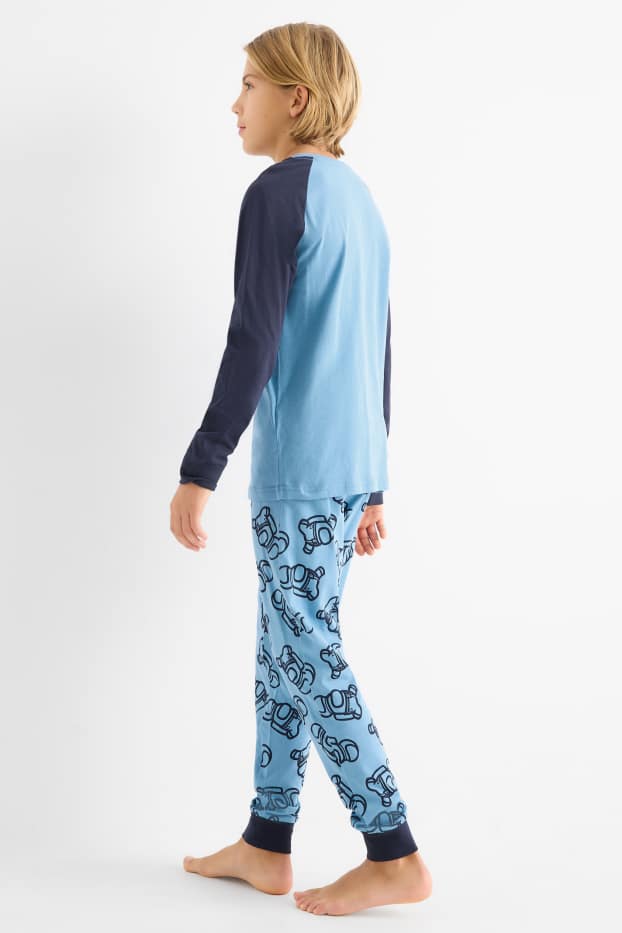Copii - Băieți - Among Us - pijama - 2 piese - albastru
