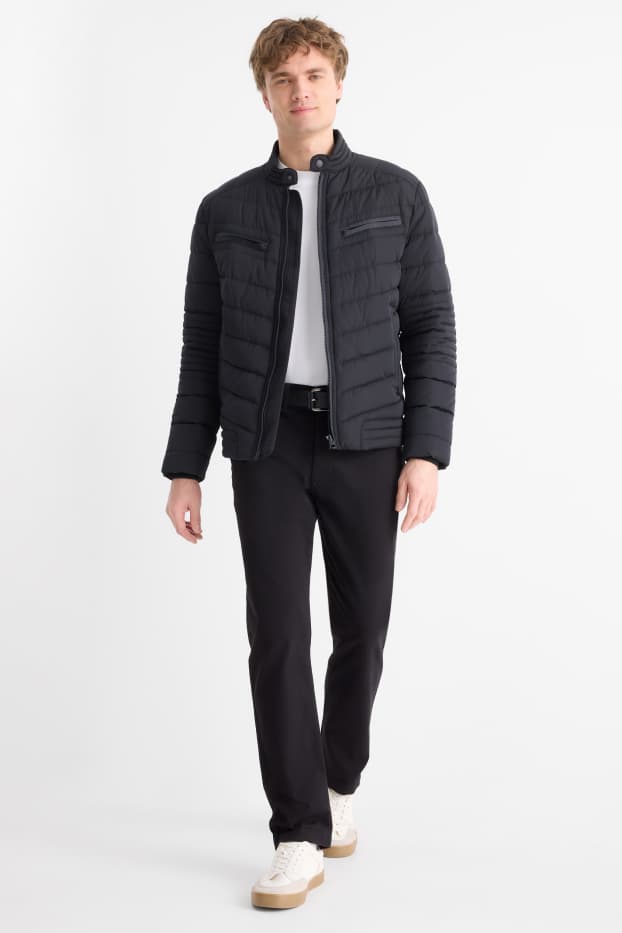 Herren - Chino - Regular Fit - schwarz