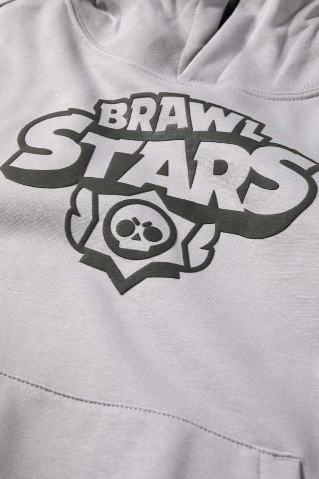 Children Boys - Brawl Stars - hoodie - gray