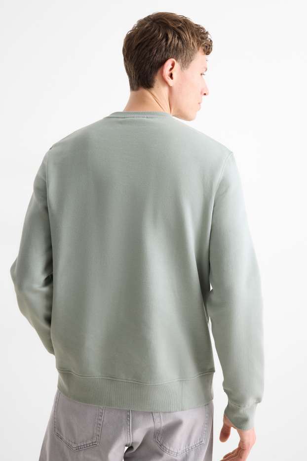 Herren - Sweatshirt - türkis