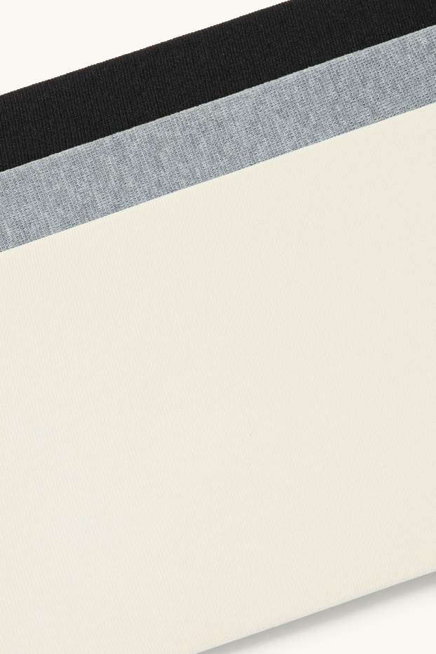 Children Girls - Multipack of 3 - sheer tights - 40 denier - cremewhite