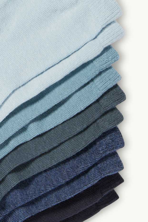 Kinder Buben - Multipack 10er - Socken - blau