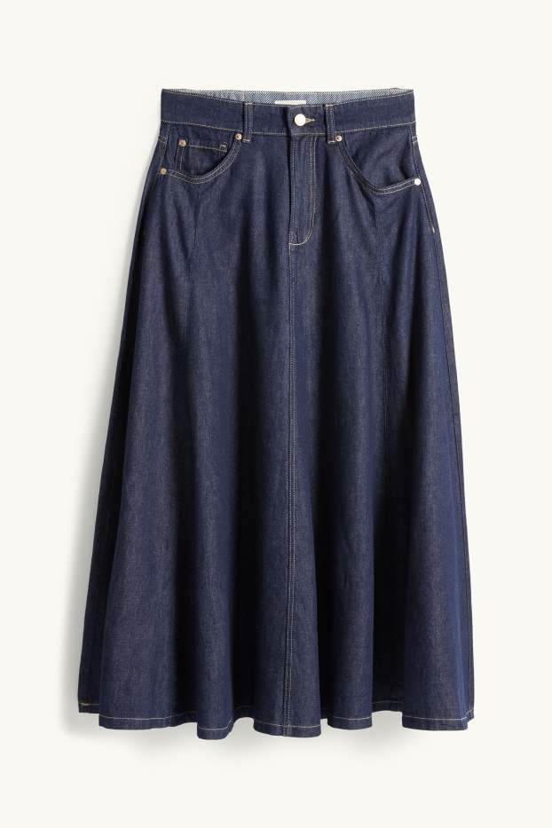 Dona - Faldilla texana - texà blau fosc