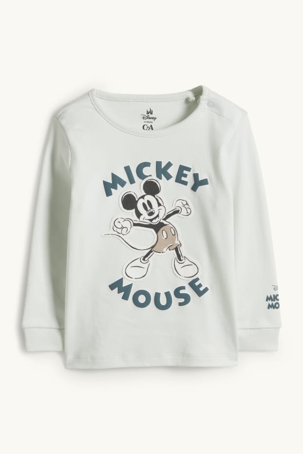 Nadó nen - Mickey Mouse - pijama per a nadó - 2 peces - verd menta