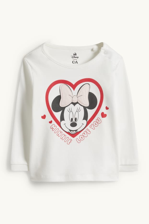 Bebés niñas - Minnie Mouse - pijama para bebé - 2 prendas - rosa