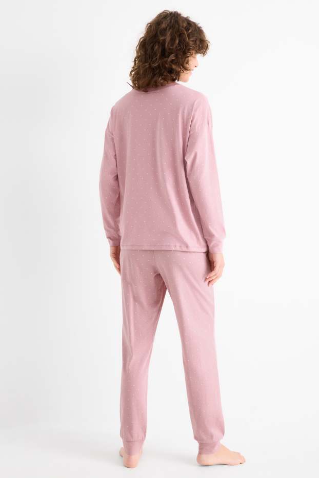 Dona - Pijama - de piquets - fúcsia