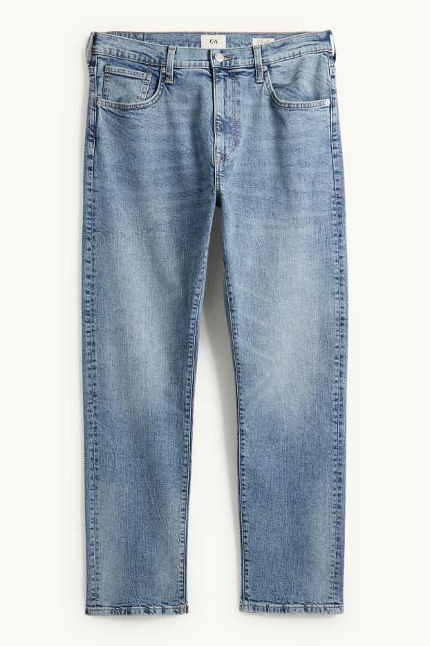 Herren - Straight Jeans - jeansblau