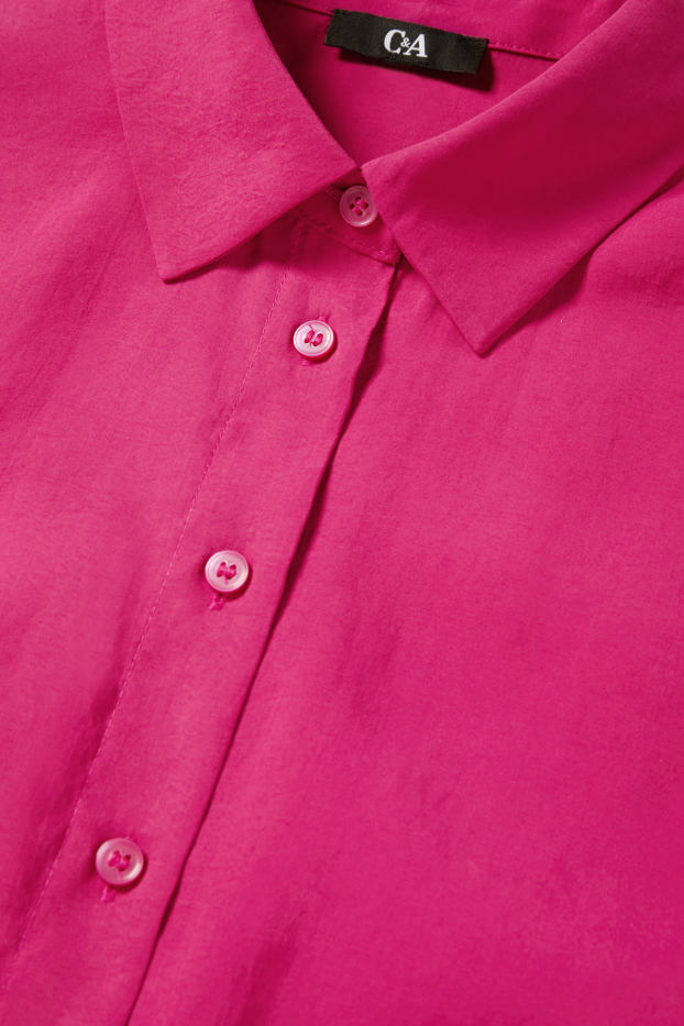 Dames - Blouse - donker rose