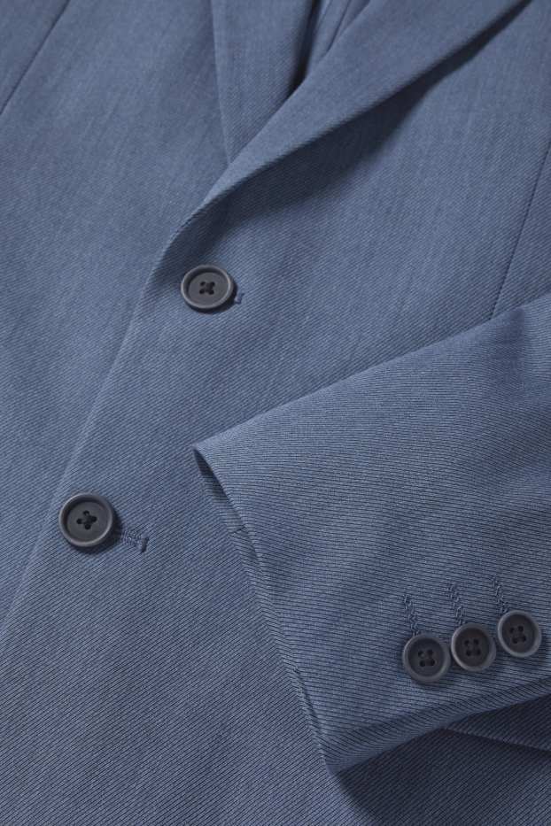 Bărbați - Sacou modular - regular fit - stretch - albastru