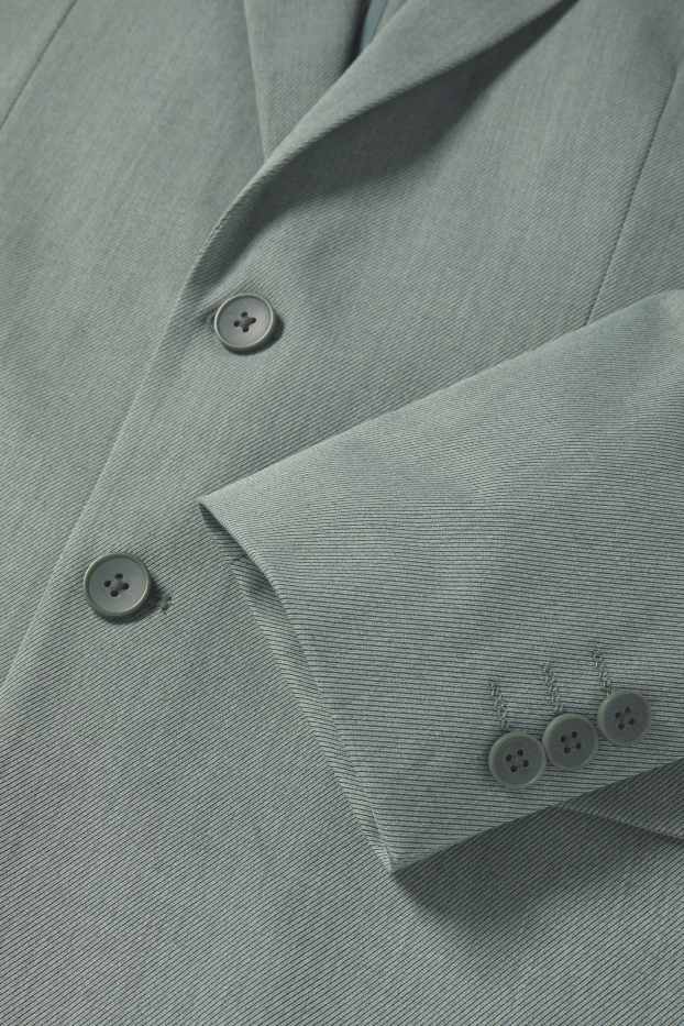 Uomo - Blazer coordinabile - regular fit - tessuto elasticizzato - verde