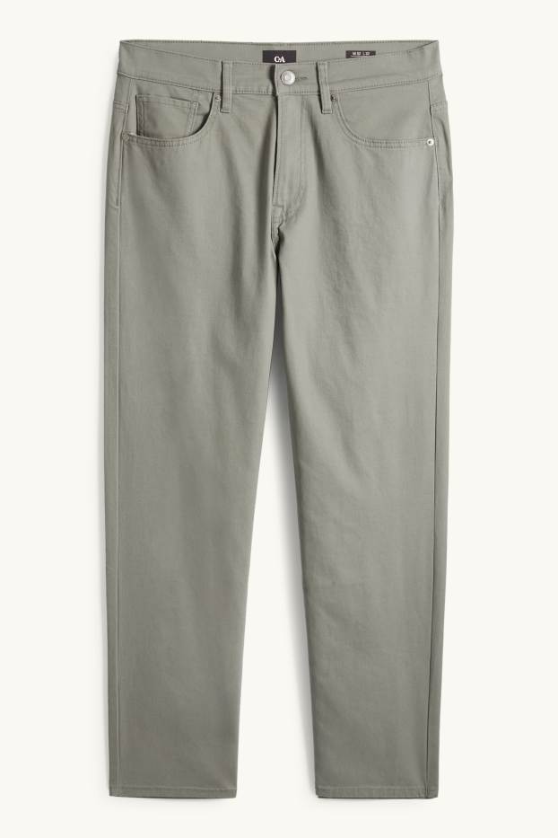 Home - Pantalons - regular fit - verd