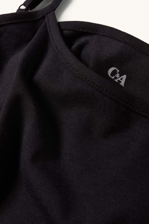 Damen - Multipack 2er - Top - schwarz