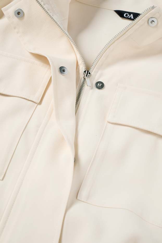 Damen - Jacke - hellbeige